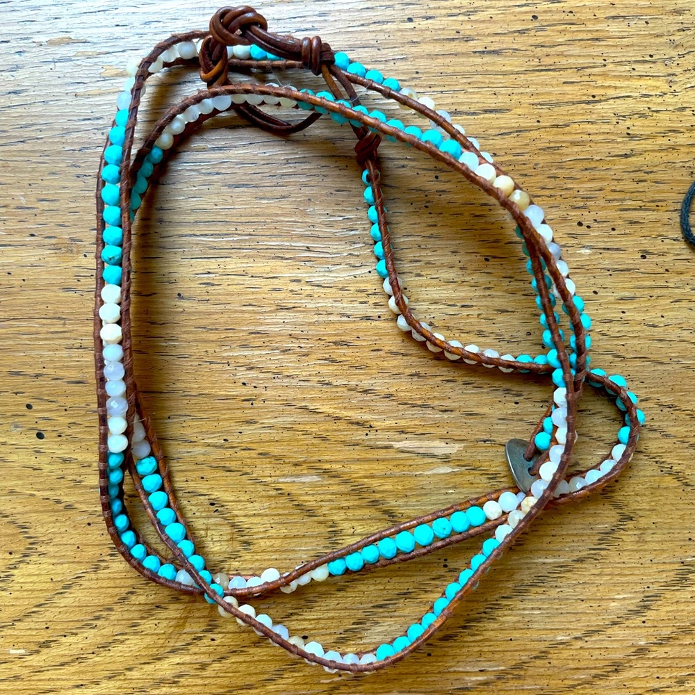 CHAN LUU turquoise bracelet
